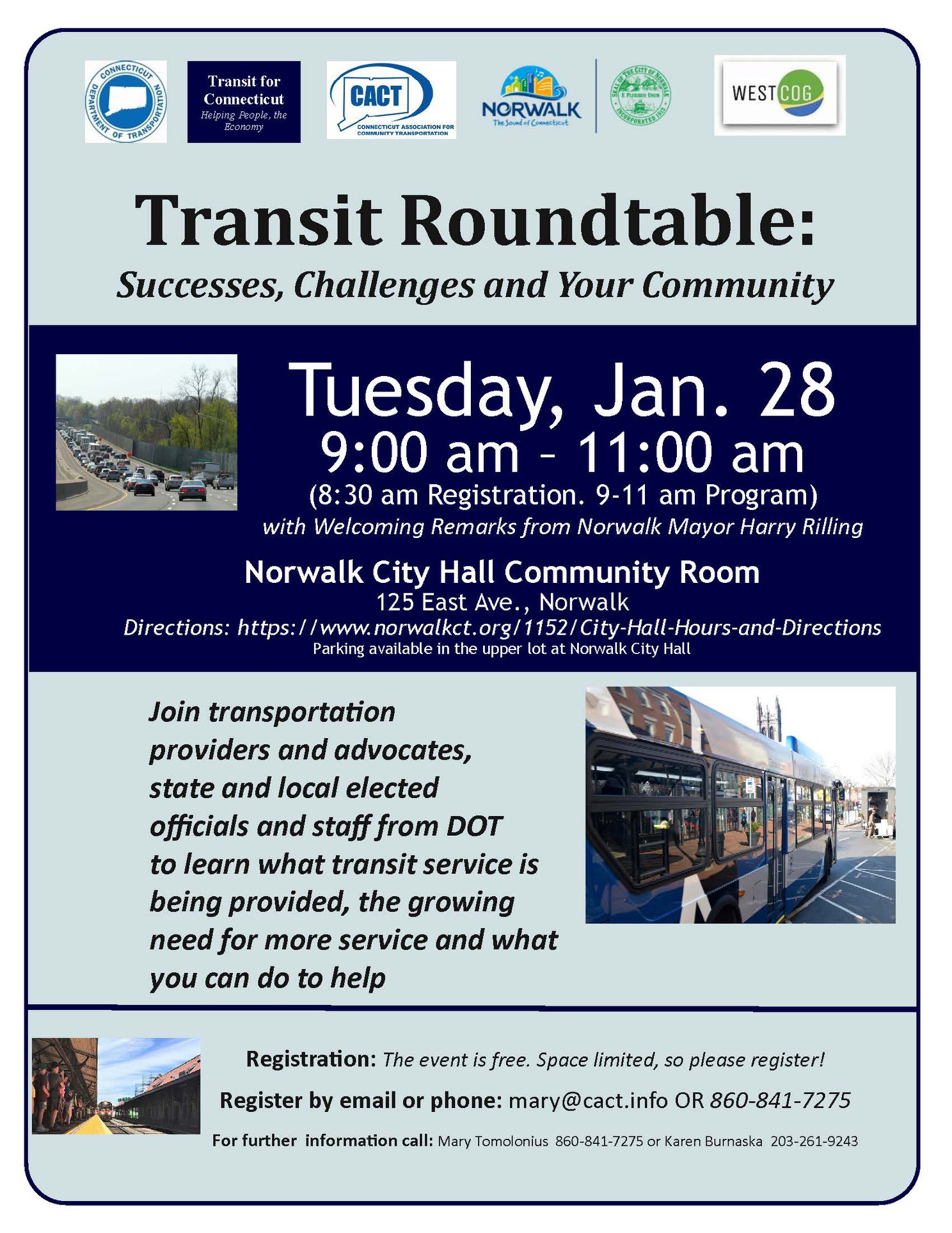 Transit Roundtable: Successes, Challenges and Your Community