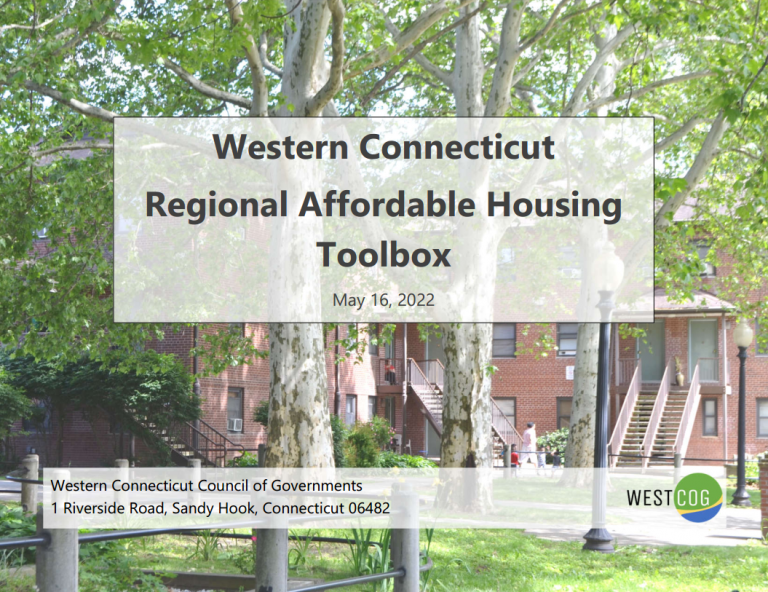 Affordable Housing Western Connecticut Council of Governments
